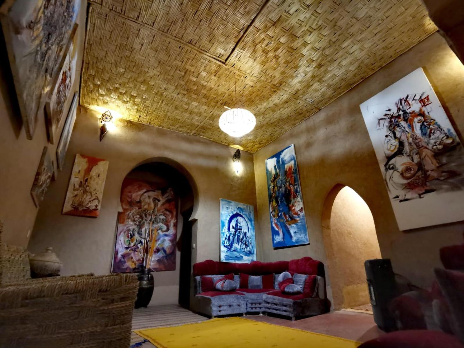 Bed and Breakfast Kasbah du Peintre à Ait Benhaddou Extérieur photo